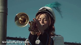 Experience raw submissive passion with a girl's intense intimate ass play