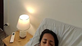 POV Latina Stepmom Blowjob - Horny Stepmother Fucks Stepson After Daddy Leaves