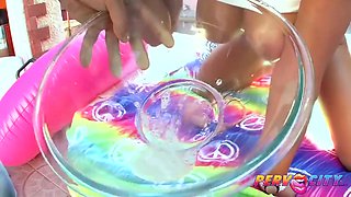 Bootylicious Playing With Her Ass - Krissy Lynn