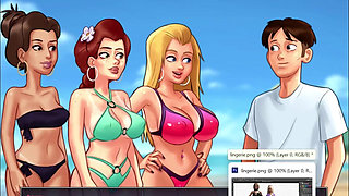 Summertime Saga - Eve might be pregnant after Johannes fucked her