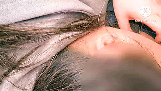 My Stepmom Eating My Cock in the Car