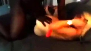 Blonde Milf in Heels Takes BBC Creampie