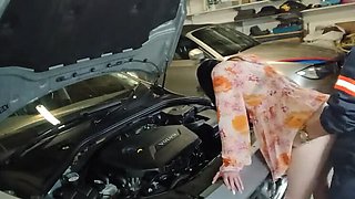 Hot Petite Wife in Heels Cheats on Husband with Big Cock - Amateur Homemade Sex