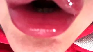 Captivated by the of Big Lips and Glossy Kisses