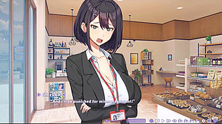 Hentai Game - Summer Clover - Shizuko Masturbation Scene