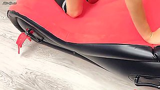 Sexy Twink Kai In Sexy Strappy Harness Gets Destroyed By Muscly Stud Real Amateur Couple