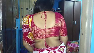 Hot Indian Stepmom Sona Bhabhi Seduces Step Son After Catching Him Masturbating - Hardcore Desi Sex