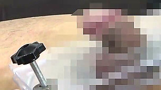 CBT, Female Boss Punishes to Employees' Dicks and Balls Is Clothespins, Spanking Paddles, Rope Pulling and Crusher Board