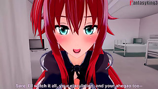 Issei lost his chance to fuck Rias Gremory so i take her - DXD NTR Madness Series
