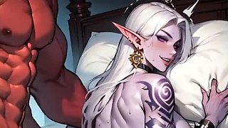 Ai Generated Hentai Compilation Part 11 - Big Cock Cum in Mouth & Squirting Orgasm