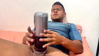 Busty Latina Step Mom Leyne Rodriguez Gets Stuck and Fucked Hard by Horny Step Son - Big Ass, Blowjob, Cumshot