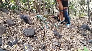 Desi Couple Outdoor Fuck In Jungle