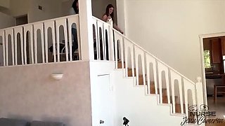 MILF Nurses Help Me Get Pregnant – Threesome Creampie