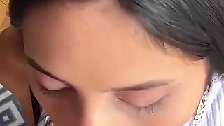 She Screamed - Busty Big Tits Latina 18yo Rimming in Rough POV