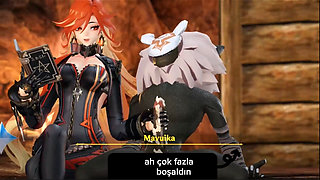 Genshin impact Mavuika - Hot Archon episode 1 Turkish Subtitles