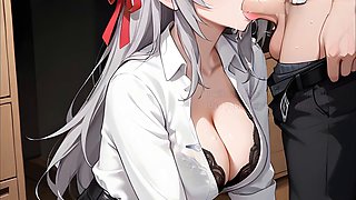 Anime alya, office joi, office fuck