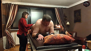 Domlady Mia - Punishment of Terror for the Slave - Training: Ass Fucked by the Fucking Machine - Part 1