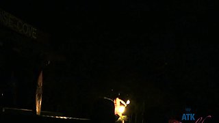 Euro amateur at blowjob party sucking on dick