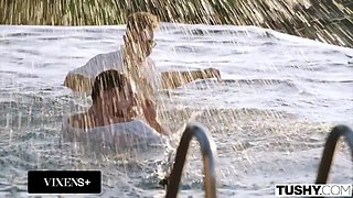 Glamorous Anal Lust Baby Nicols Gets Her Constricted Consummate Booty Banged