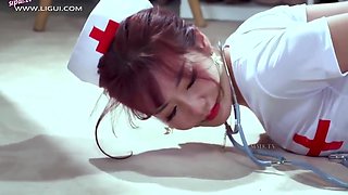 Tying Up A Sexy Chinese Nurse