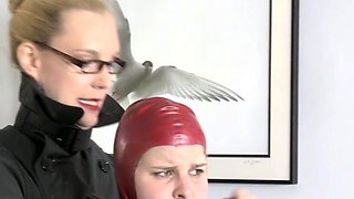 Blonde amateur milf does anal on pov camera 21