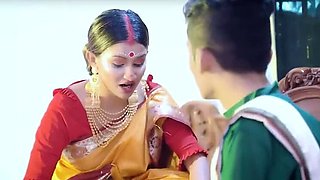 Bengali Bhabhi Puja Sarkar Gets Hardcore Fingering and Face Fuck
