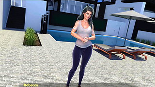 Away From Home (Vatosgames) Part 75 Horny Jogging And Horny Milf By LoveSkySan69