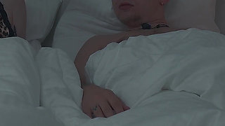 Step Mom Shares Bed with Step Son After Fight - Cums Inside!