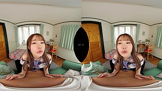 Nipponese hot vixen memorable VR porn