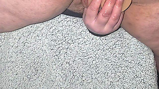 Feeling the Rubber Cock Push in My Holes