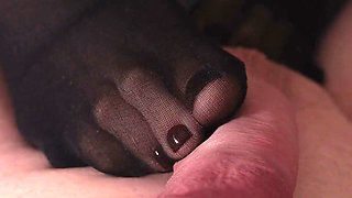 Why Does He Cum so Quickly From My Footjob? [4k]