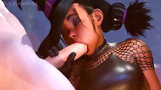 Lily vs Kimberly Street Fighter 6 Hentai Compilation - Anal Creampie & Rough Anime Sex