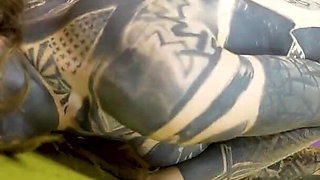 Ceci Milkymouzz Deepthroats and Takes Papi’s Long Cock Into Her Pierced Pussy