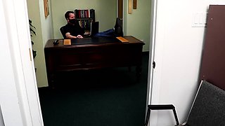 Brunette BDSM pussy fetish working