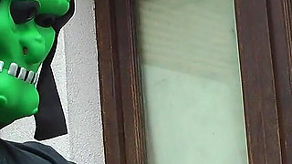 A Pretty MILF Gets Dominated and Takes a Zucchini in Her Big Ass