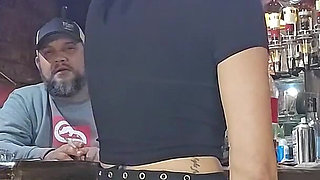 Girls Fucking with Strapless Dildo While We Watch