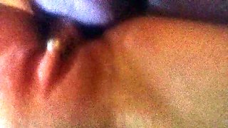 Clit with gold ring POV deep pussy fuck
