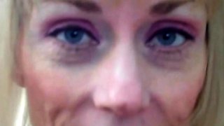 Hubby Watches Melanie Get Used