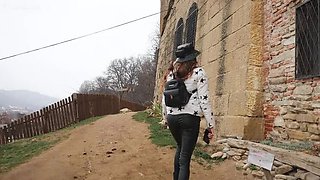 Laura Quest Car Sex Adventure - Hot Tub Fuck & Public Outdoor Fun