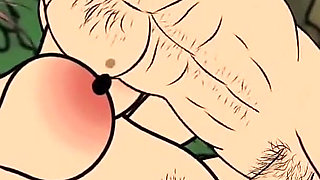 Big Boobs and Big Dick Funking Cartoon Video in Jungle Sex