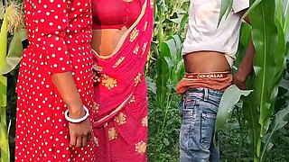 Desi Step Aunty Hardcore Field Fuck - Full Fun Sex with Tamil Aunty in 4K