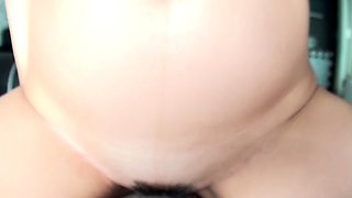 Hairy pussy Thai girlfriend homemade porn video shoot in POV