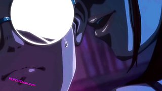 Passionate Anime Couple Night Sex Session