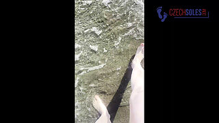 Beach Feet Teasing