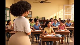 Teacher Ditched Math and Taught Us How to Save Our Marriage (AI Made)