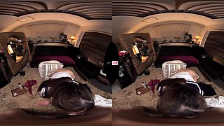 Asian stunner horny Vr porn
