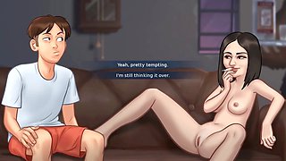 Summertime saga, sex note, treasure of nadia