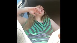 Chubby Blonde Amateur Gets Fucked Hard in Car and at Home
