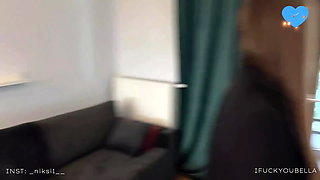Young Slutty Realtor Accepts Payment with Dicks, Blowjobs and Sex