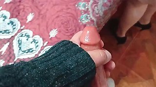 Hijab Muslim BBW Kelly Mom Takes Big Dick Facial and Creampie - Cum in Mouth Swallowing